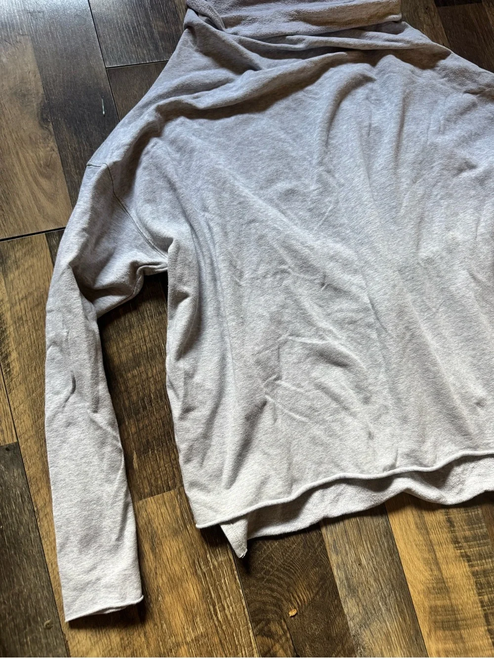 Nike Light Gray Women's Cowl Neck Sweatshirt